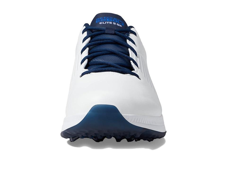 Skechers GO GOLF Go Golf Elite 5-GF Navy/Blue) Men's Shoes Product Image