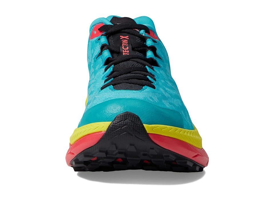 Hoka Tecton X (Scuba Blue/Diva Pink) Women's Shoes Product Image