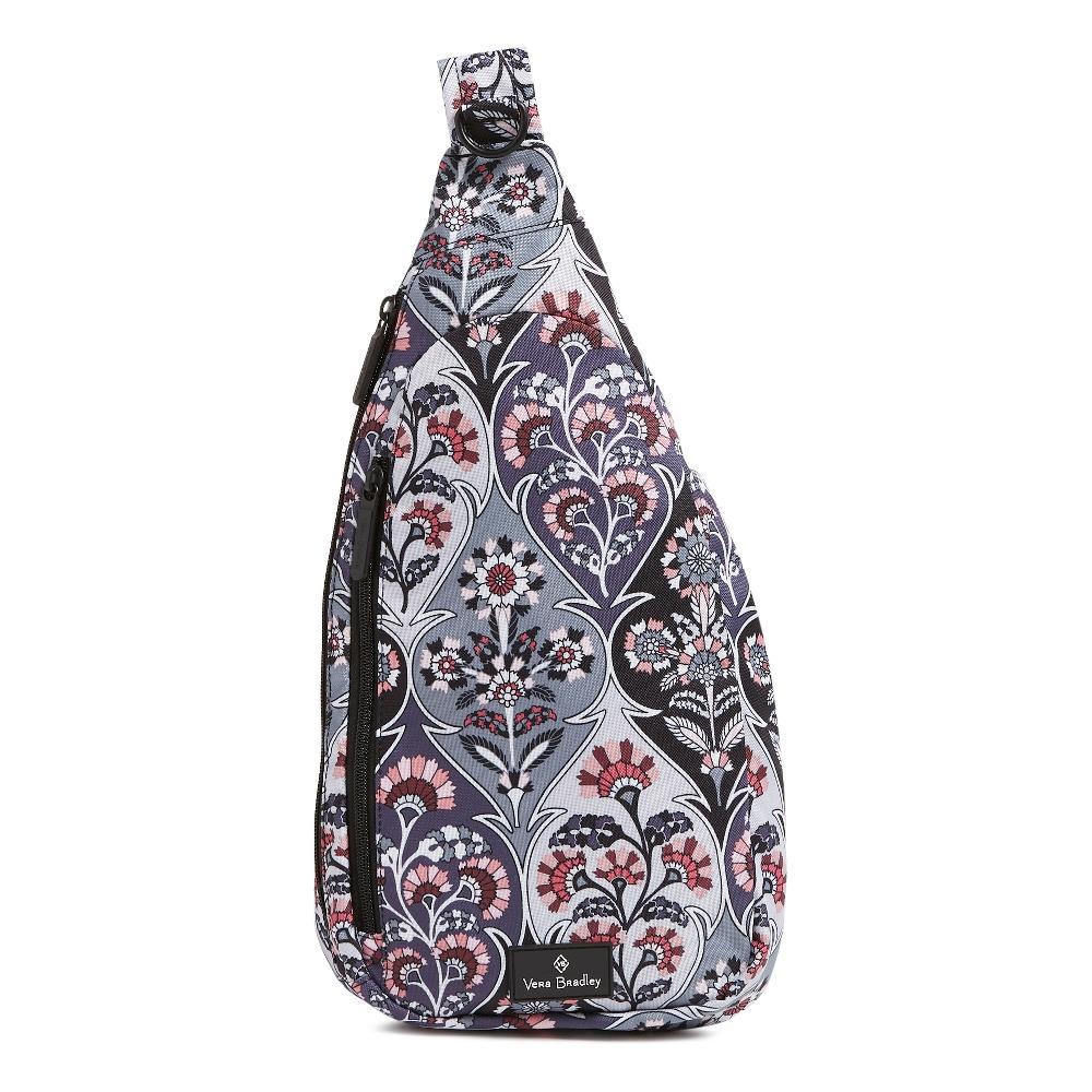 Vera Bradley Women's Outlet Lighten Up Essential Sling Backpack Ornate Blooms Product Image