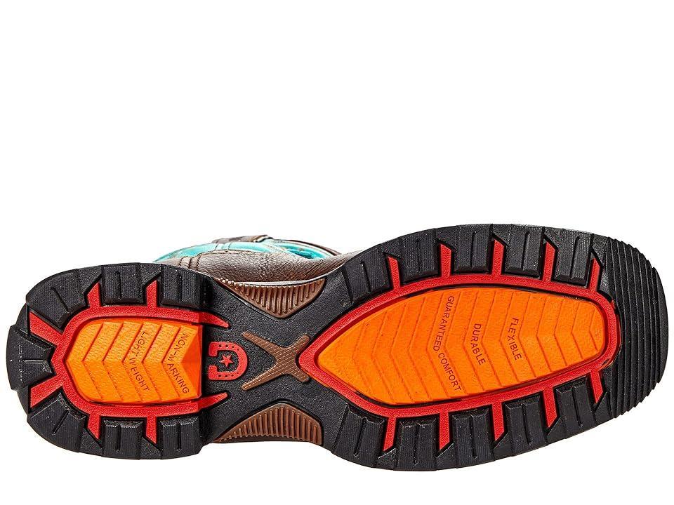 Durango Maverick 10 Western WP Blue) Women's Shoes Product Image