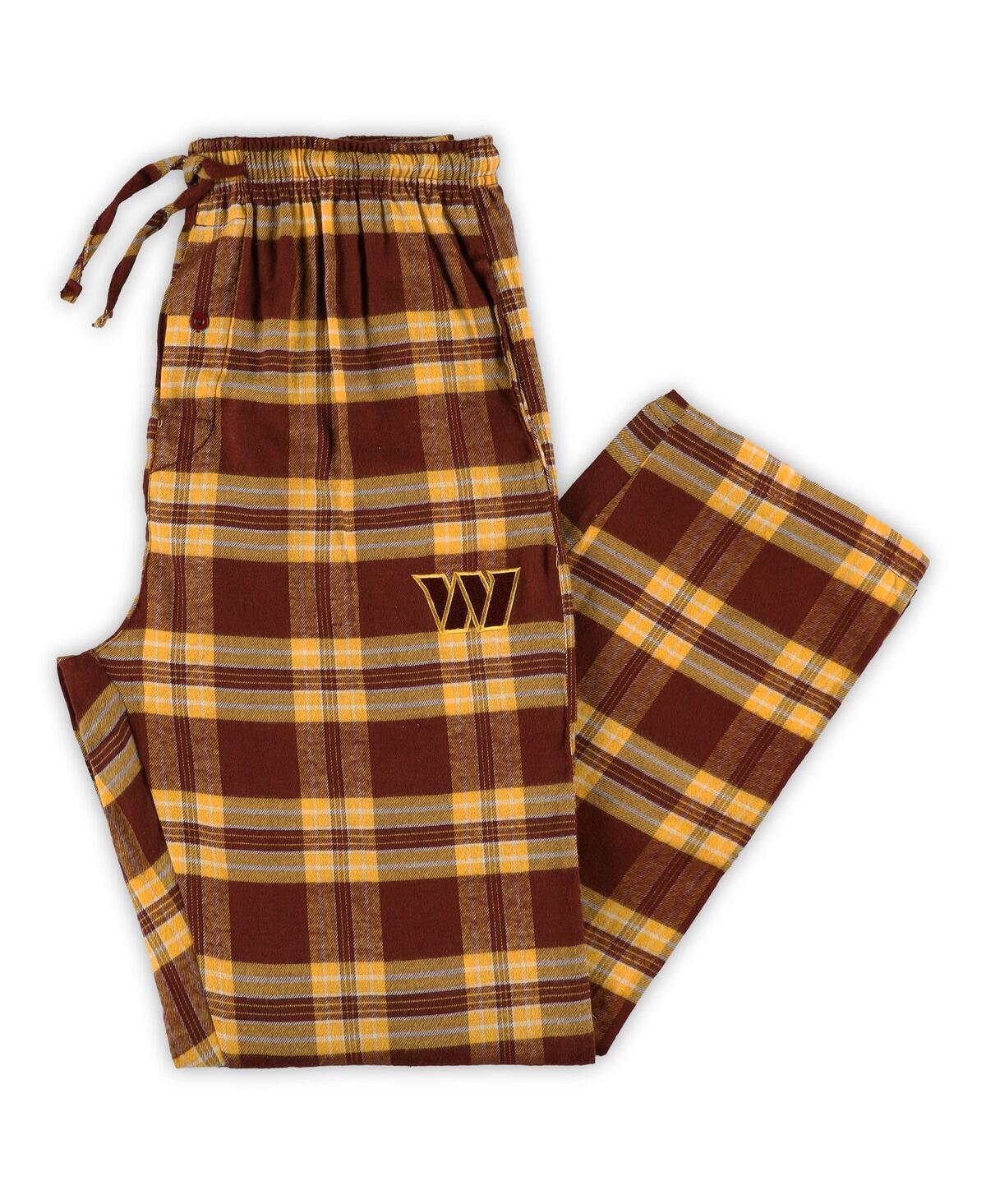 Mens Concepts Sport Burgundy/Gold Washington Commanders Big & Tall Ultimate Sleep Pant Product Image