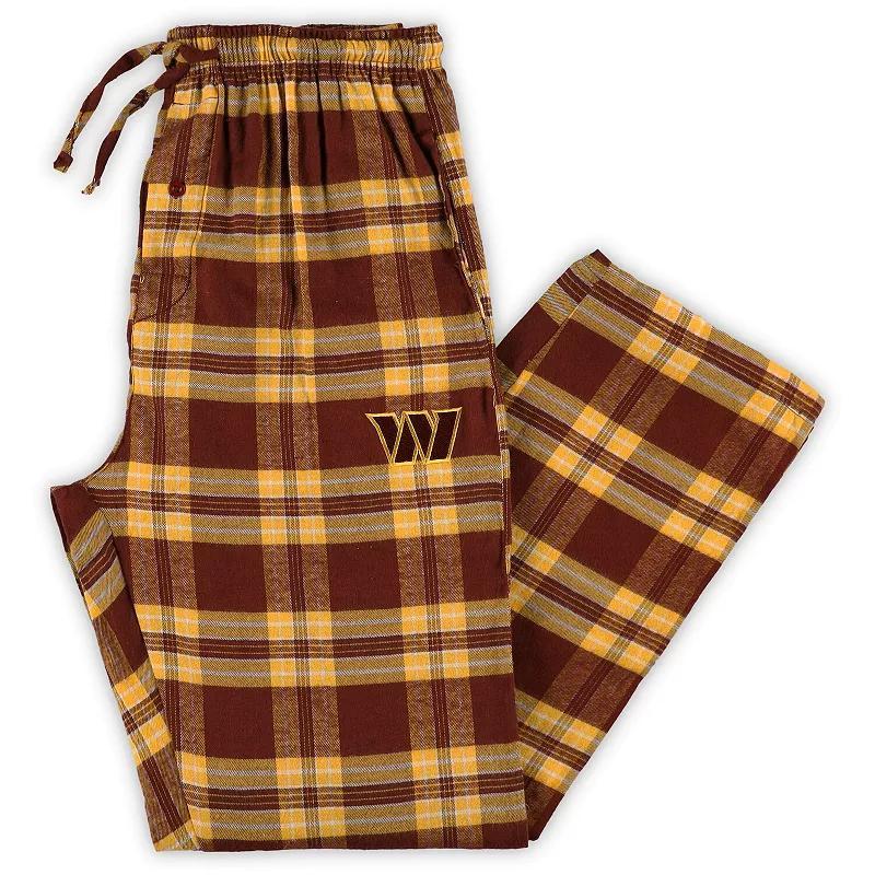 Mens Concepts Sport Burgundy/Gold Washington Commanders Big & Tall Ultimate Sleep Pant Product Image