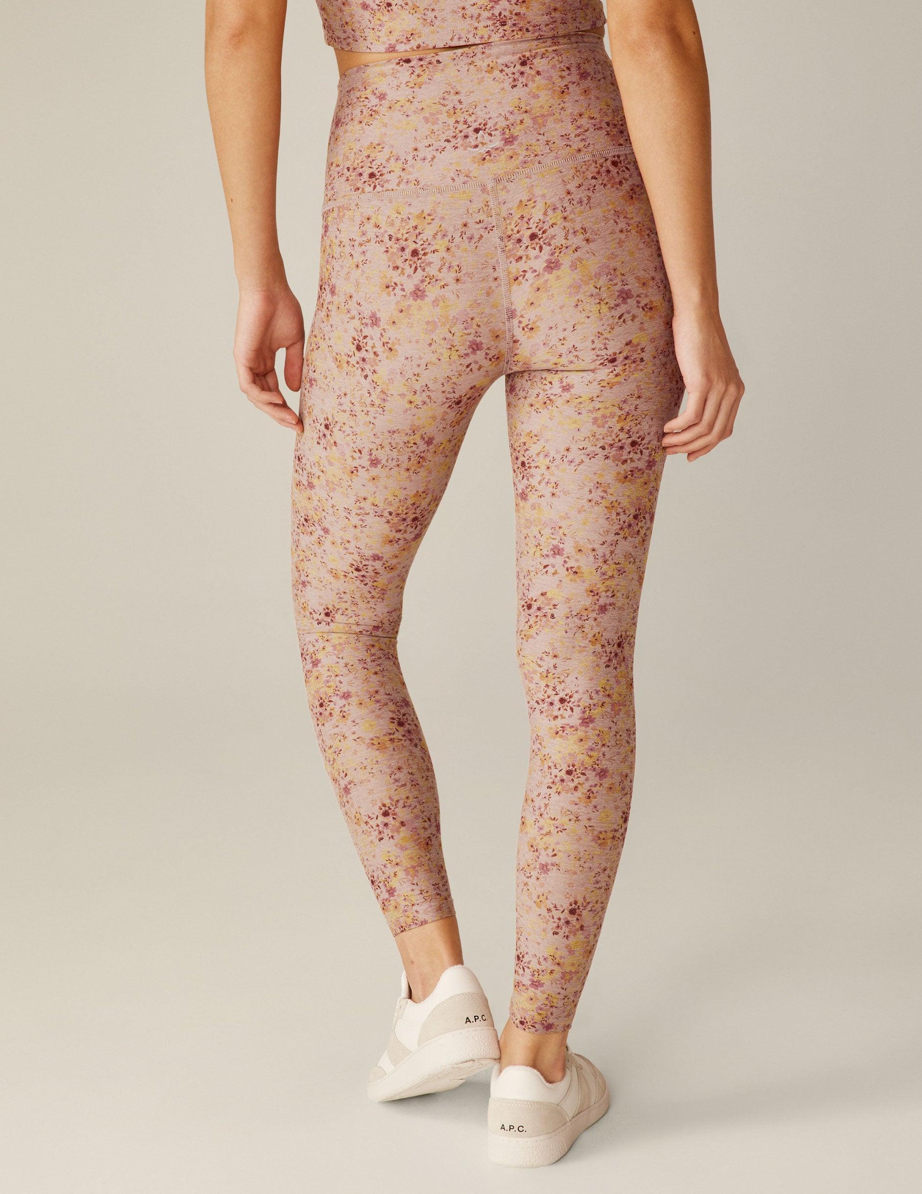 Meadow Floral SoftMark High Waisted Midi Legging Product Image