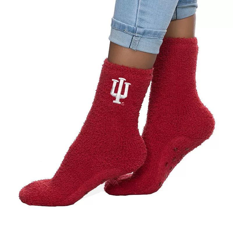 Womens ZooZatz Oklahoma Sooners Fuzzy Team Crew Socks Product Image