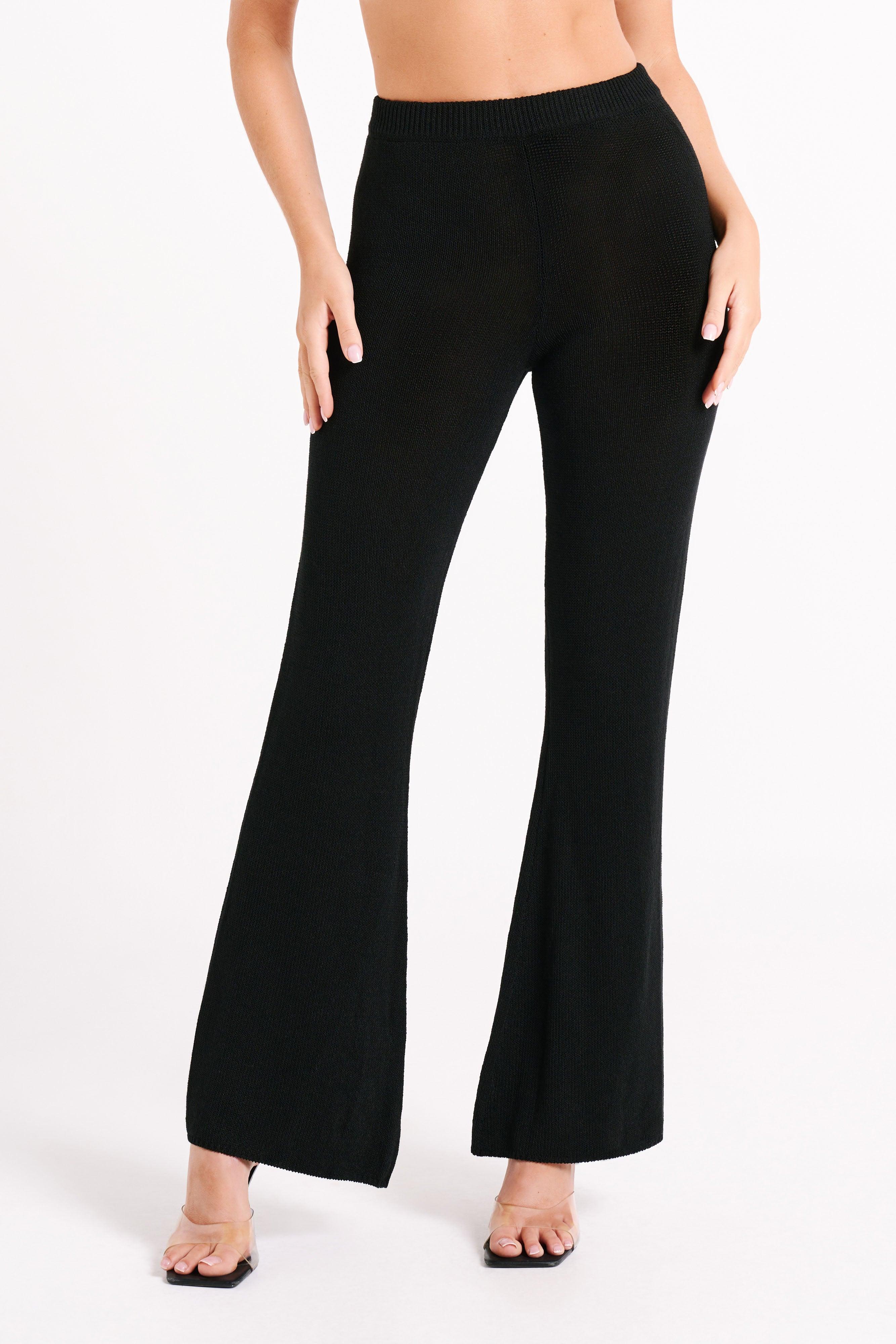 Carlota Knit Pants - Black Product Image