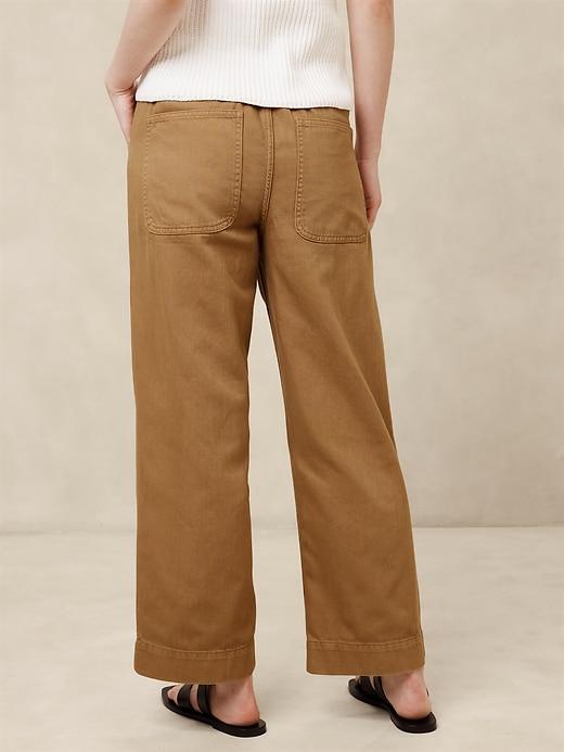 Twill Straight Pull-On Pant Product Image