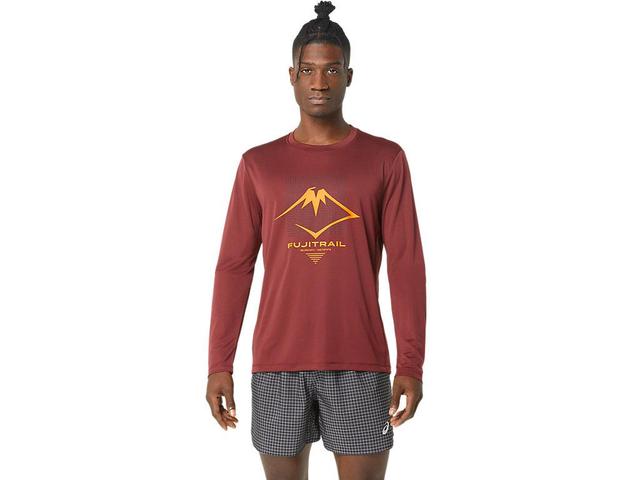 ASICS Men's Fujitrail Logo Long Sleeve Top Product Image