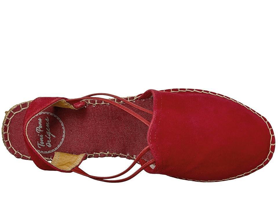 Toni Pons Tremp (Red Suede) Women's  Shoes Product Image
