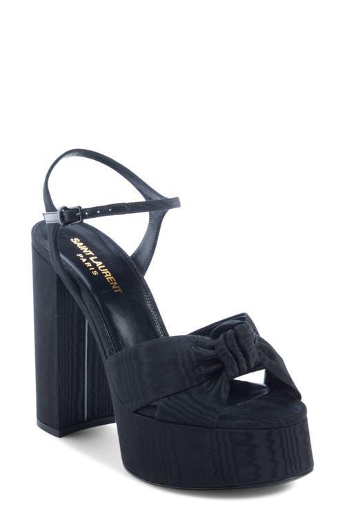 Saint Laurent Bianca Knot Platform Sandal Product Image