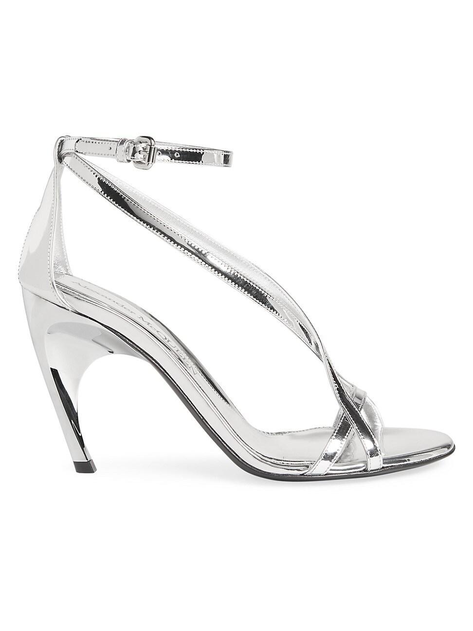 Alexander McQueen Twisted Ankle Strap Sandal Product Image