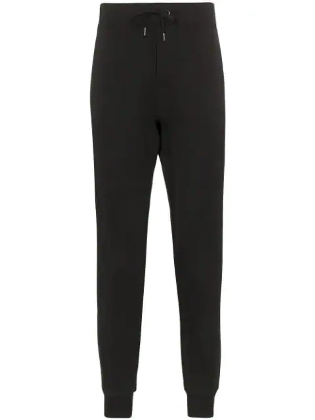 POLO RALPH LAUREN Black Logo Tapered Track Pants Product Image