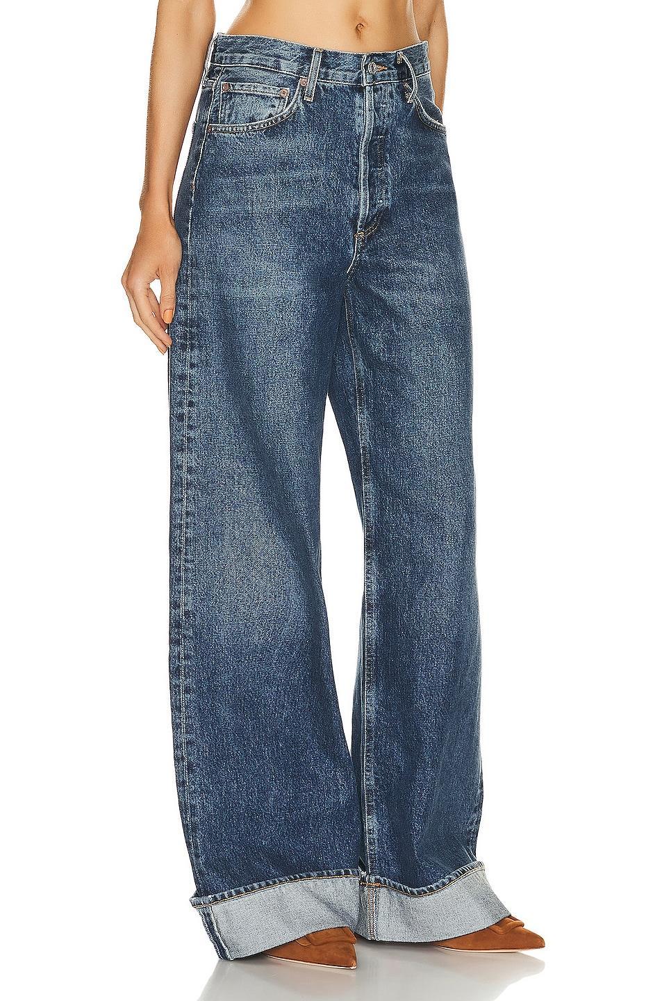 AGOLDE Dame High Waist Wide Leg Organic Cotton Jeans Product Image