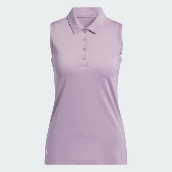 Ultimate365 Solid Sleeveless Polo Shirt Product Image