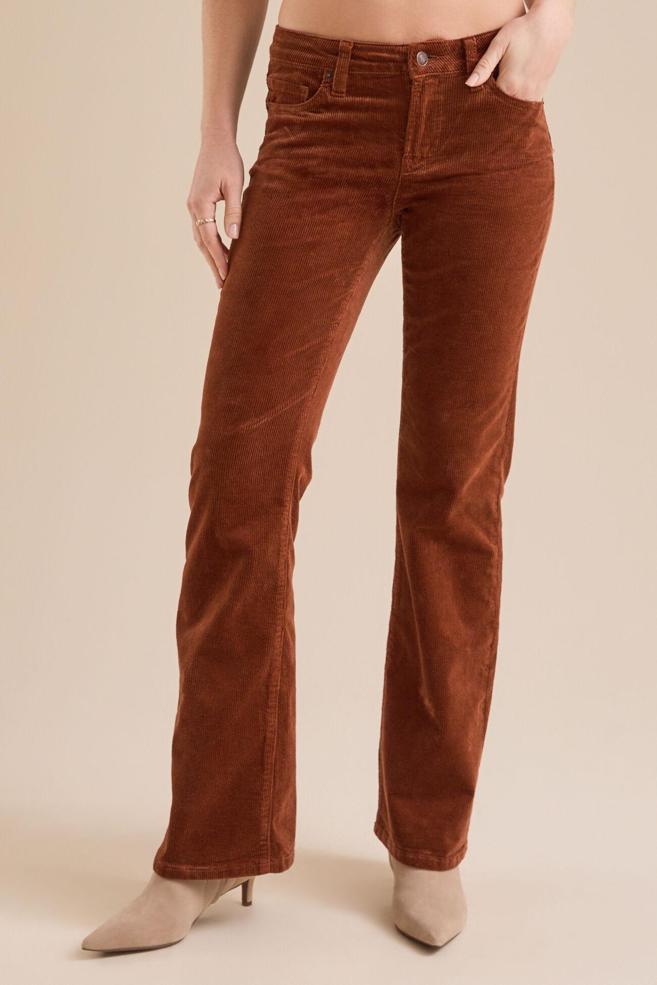 Macey Cord Straight Leg Pants Product Image