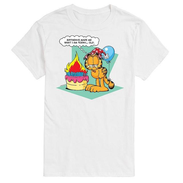 Big & Tall Garfield Birthdays Graphic Tee, Mens Product Image