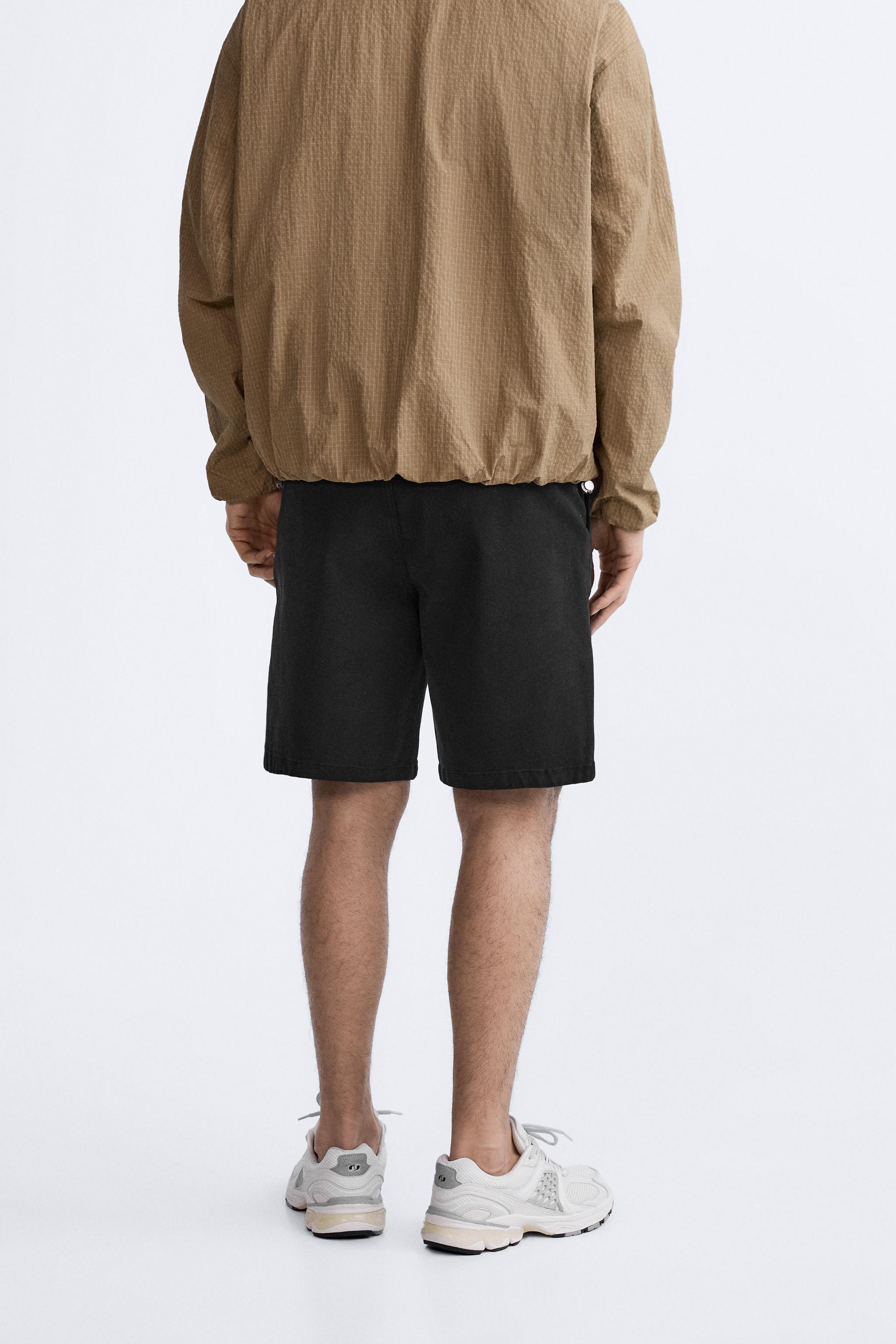 STRUCTURED CHINO BERMUDA SHORTS Product Image