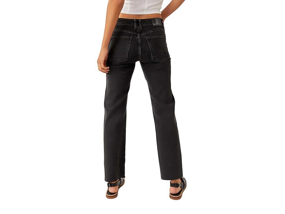 Free People Risk Taker High-Rise Straight (Main Squeeze) Women's Jeans Product Image