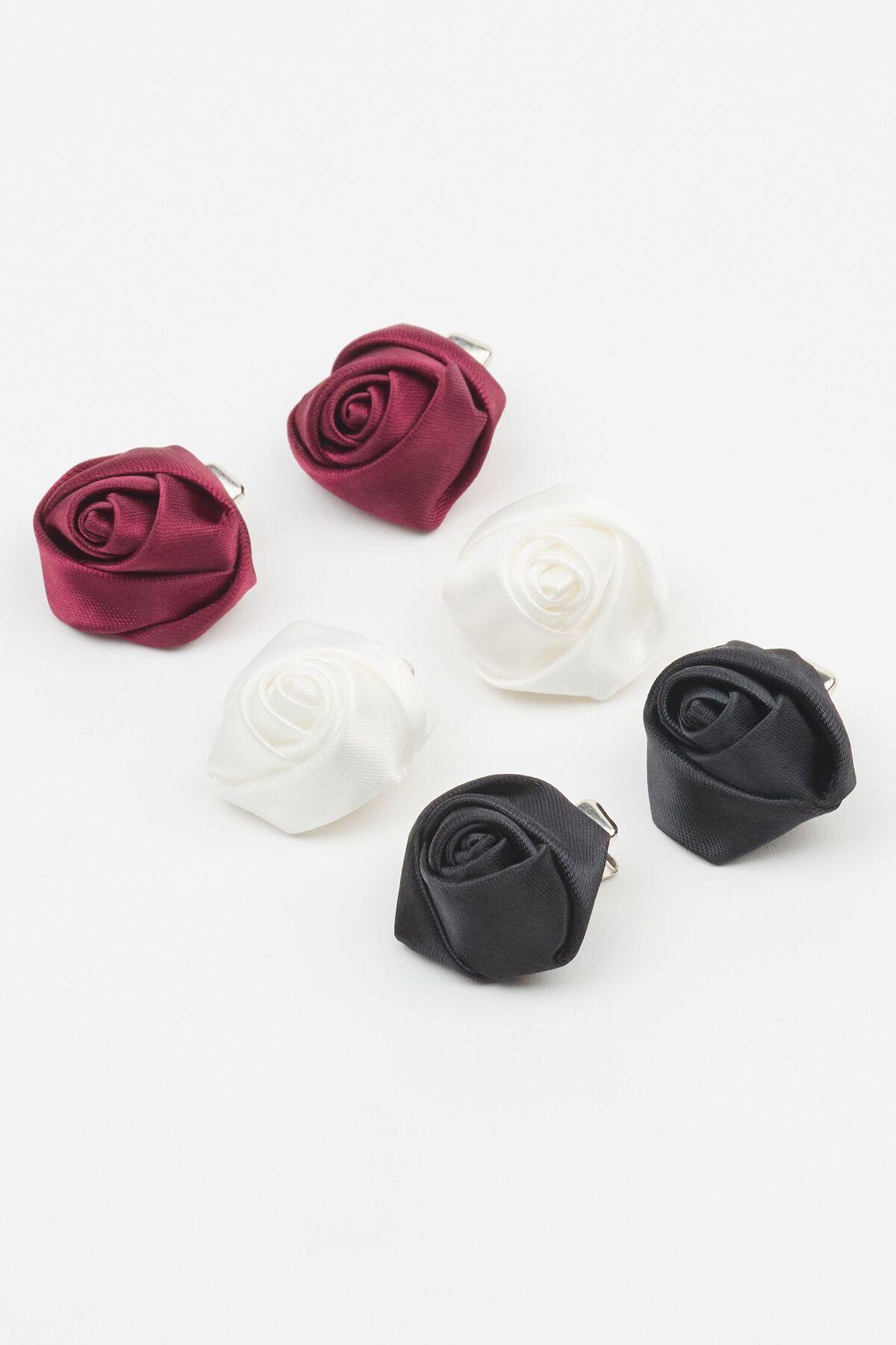 Pack of 6 Mini Rosette Clips Product Image