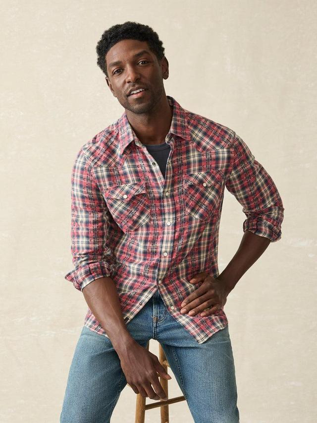 Artisan Twill Western Shirt - Redfern Valley Plaid Product Image