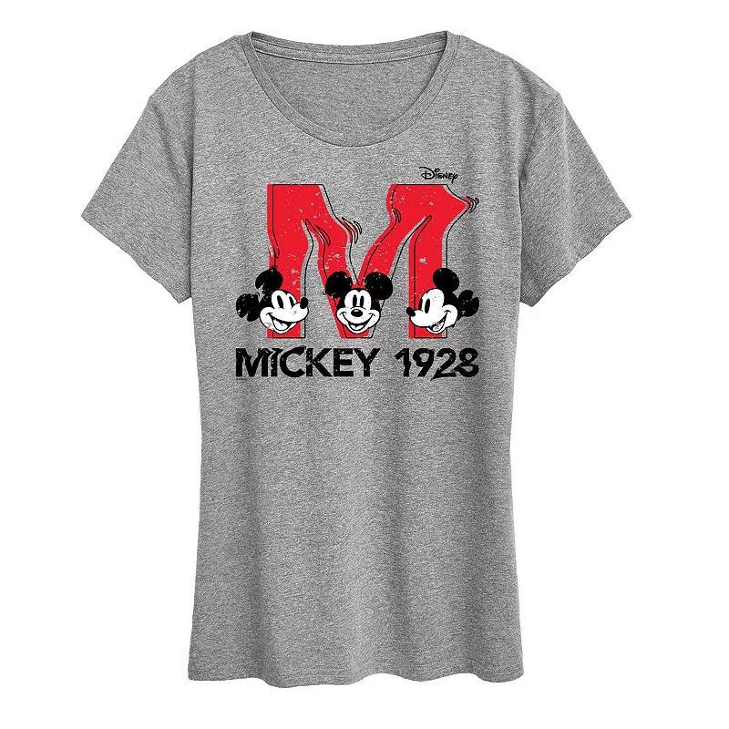 Disneys Mickey Mouse Womens 1928 Graphic Tee Product Image