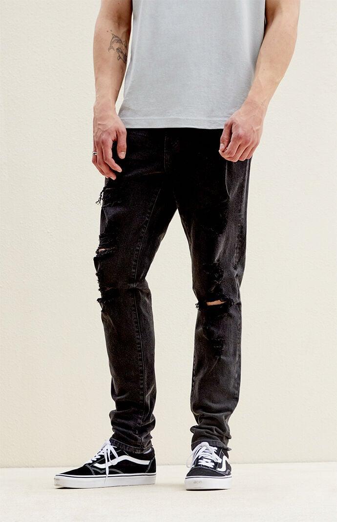 Mens Comfort Stretch Skinny Jeans - 28W x 30L Product Image