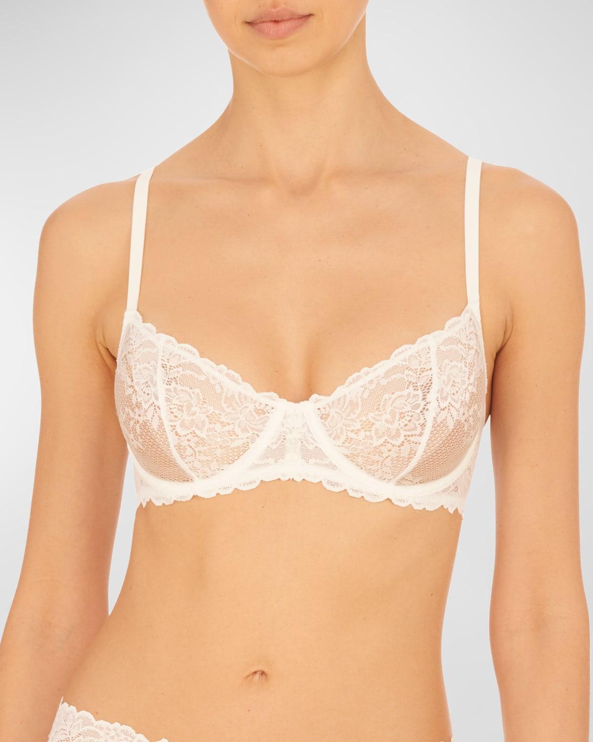 Natori Heavenly Lace Convertible Balconette Bra Product Image