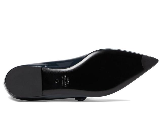 Stuart Weitzman SW Mary Jane Flat (Nice Blue) Women's Shoes Product Image
