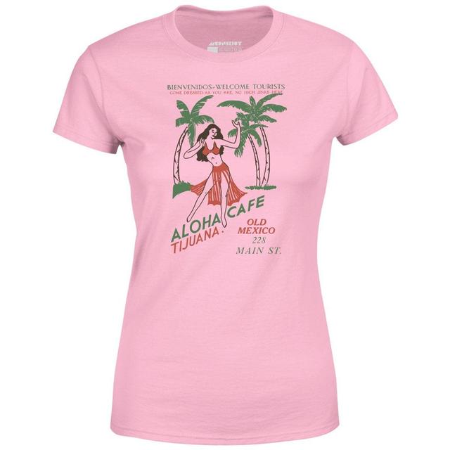 Aloha Cafe - Tijuana, Mexico - Vintage Tiki Bar - Women's T-Shirt Female Product Image