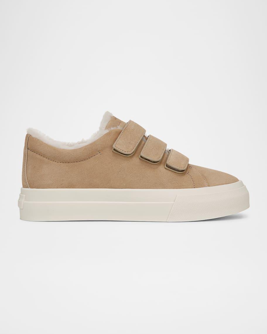 Suede Shearling Grip-Trio Sneakers Product Image