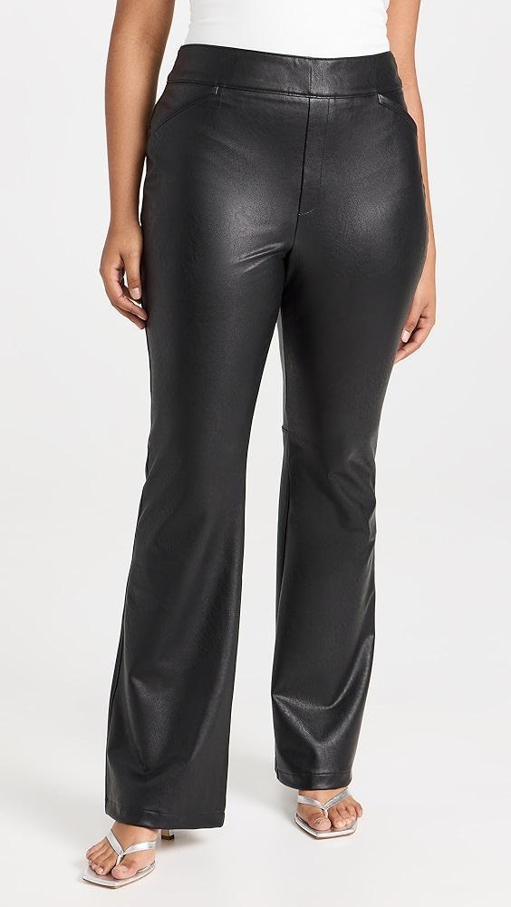 SPANX Leather-Like Flare Pants | Shopbop Product Image