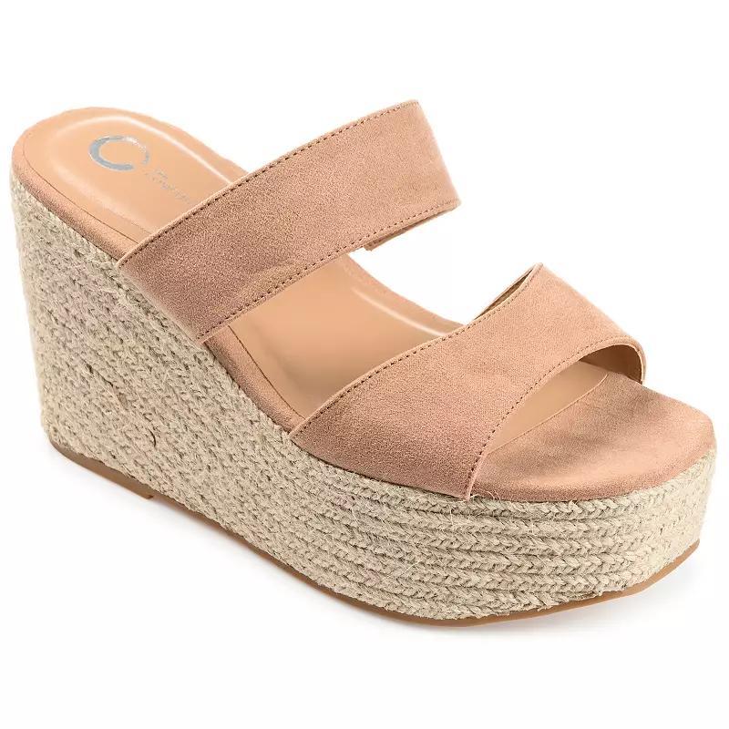 Journee Collection Ilyana Tru Comfort Foam Womens Wedge Sandals Product Image