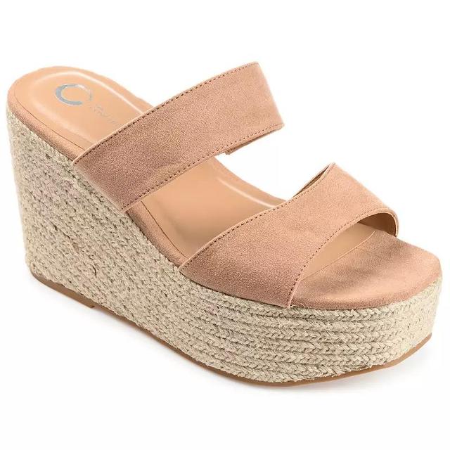 Journee Collection Ilyana Tru Comfort Foam Womens Wedge Sandals Product Image