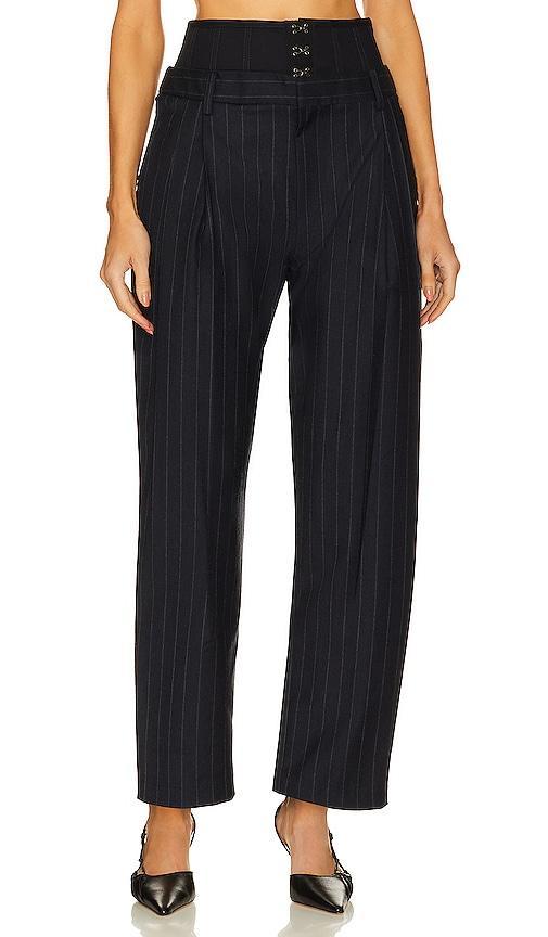 Silas Pinstripe Corset Trouser Product Image