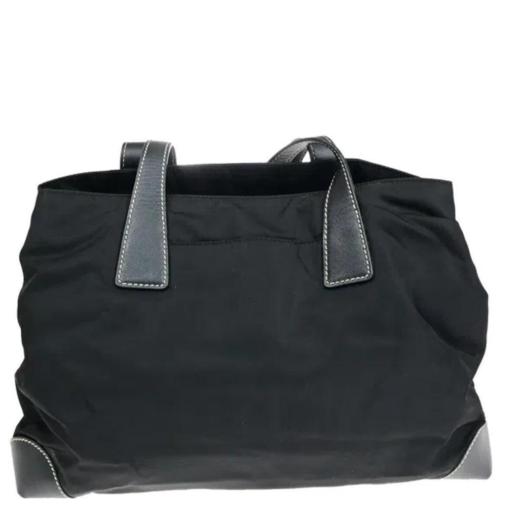 Tessuto Black Synthetic Tote Bag () Product Image