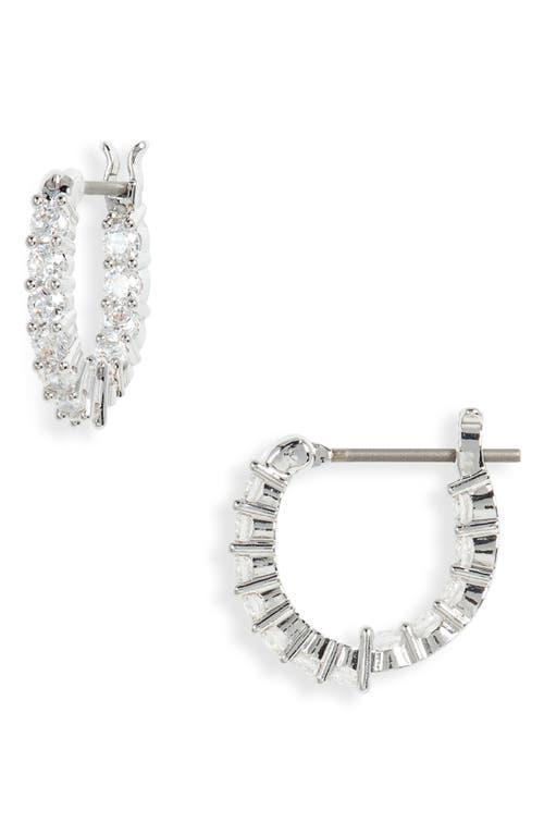 Swarovski Vittore Mini Hoop Earrings Product Image