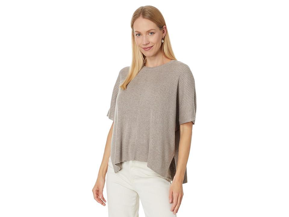 Splendid Georgie Rib Short Sleeve Sweater (Tawny) Women's Sweater Product Image