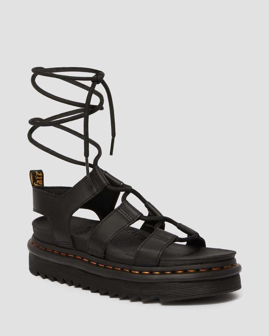 Nartilla Women's Leather Gladiator Sandals Product Image