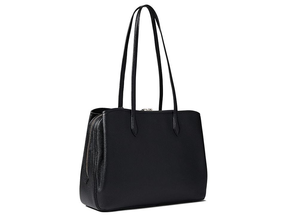 Womens Hudson Pebbled Leather Tote Product Image