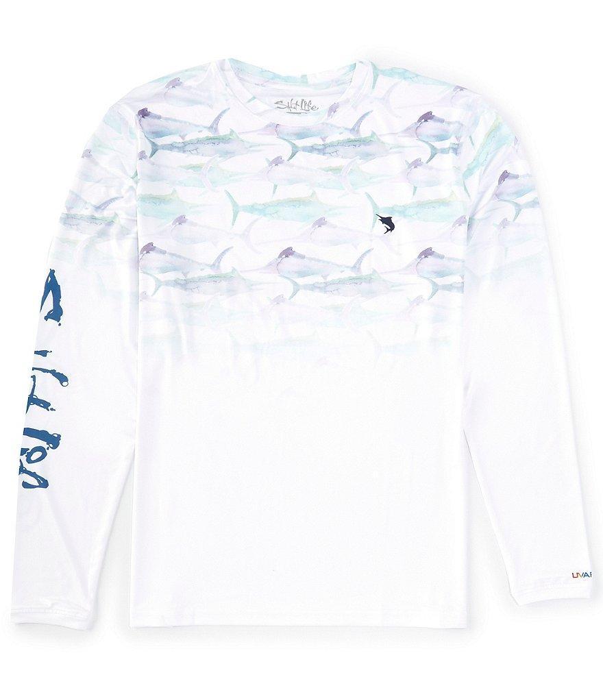 Salt Life Marlin Retreat Fade Long Sleeve T-Shirt Product Image