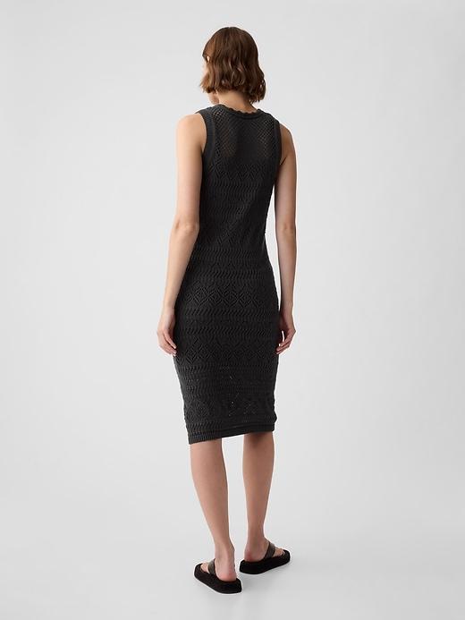 Crochet Midi Dress Product Image