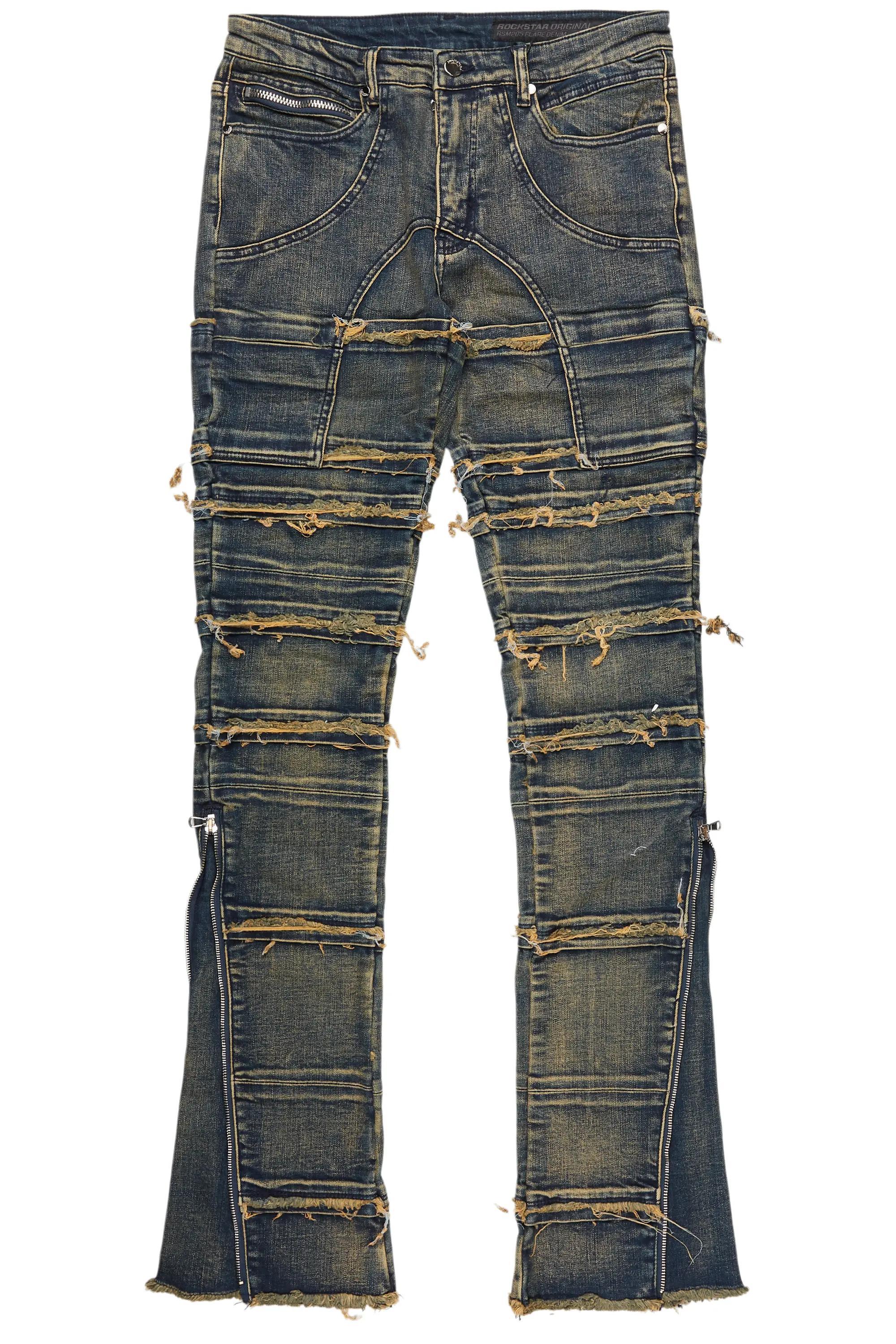 Horado Tint Wash Stacked Flare Jean Male Product Image