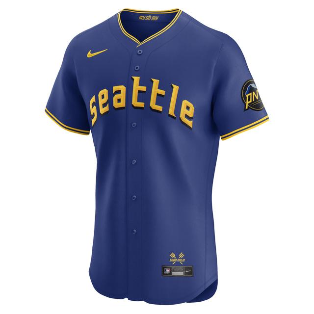 Seattle Mariners City Connect Nike Men's Dri-FIT ADV MLB Elite Jersey Product Image