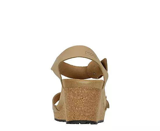 Papillio by Birkenstock Womens Soley Leather Platform Wedges Product Image