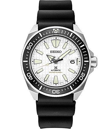 Seiko Prospex Automatic Silicone Strap Mens Watch Product Image