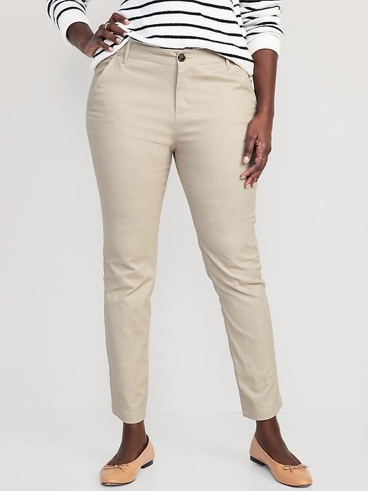 High-Waisted Wow Skinny Pants Product Image