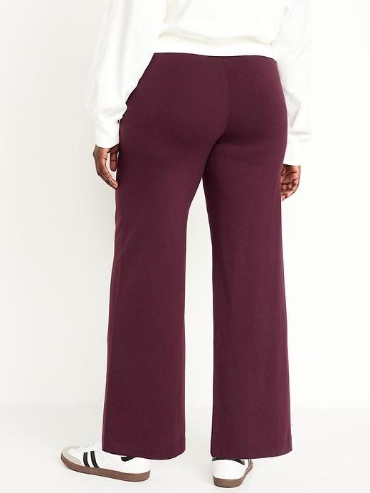 High-Waisted Wide-Leg Leggings Product Image