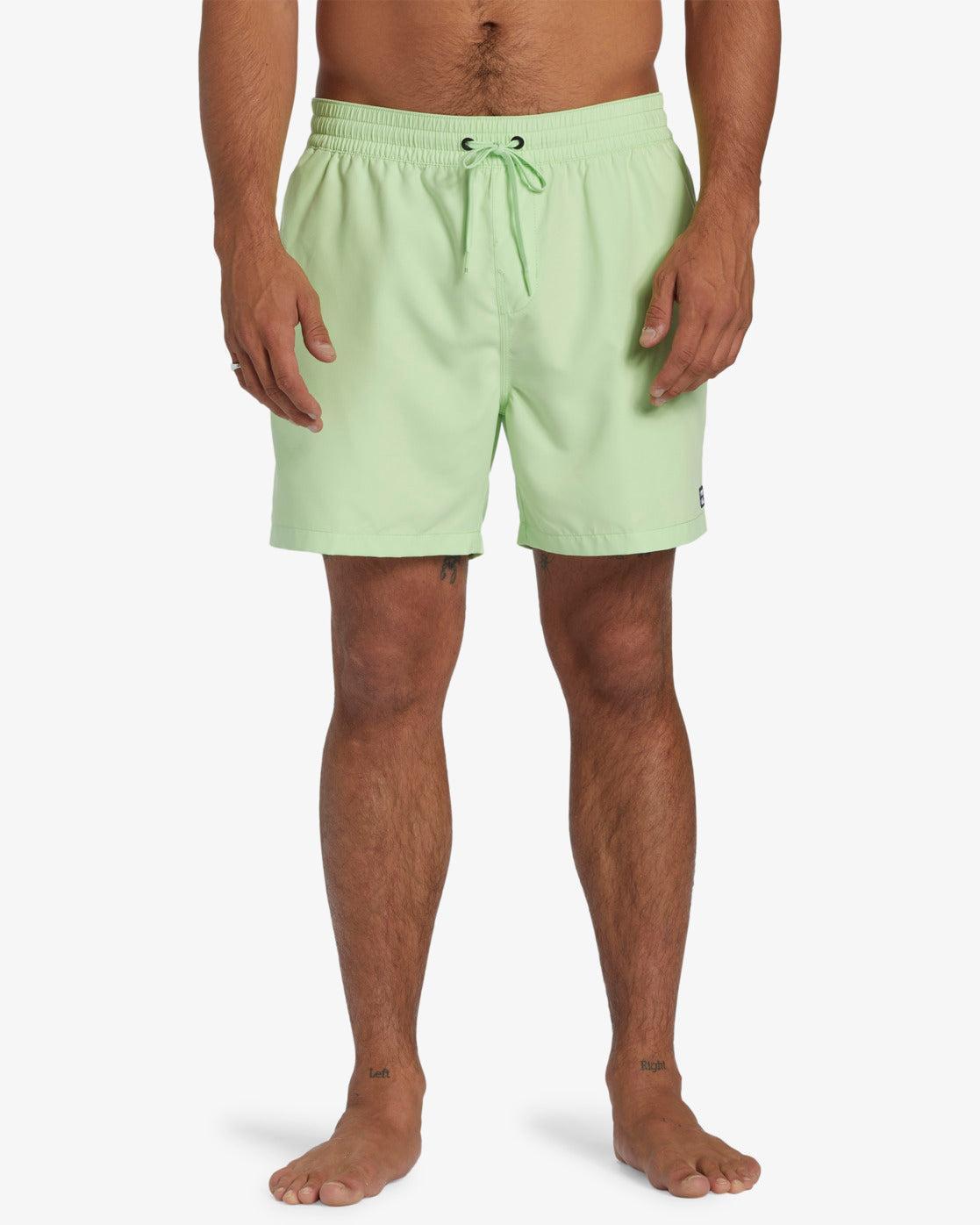 All Day Layback 16" Swim Trunks - Pistachio Male Product Image