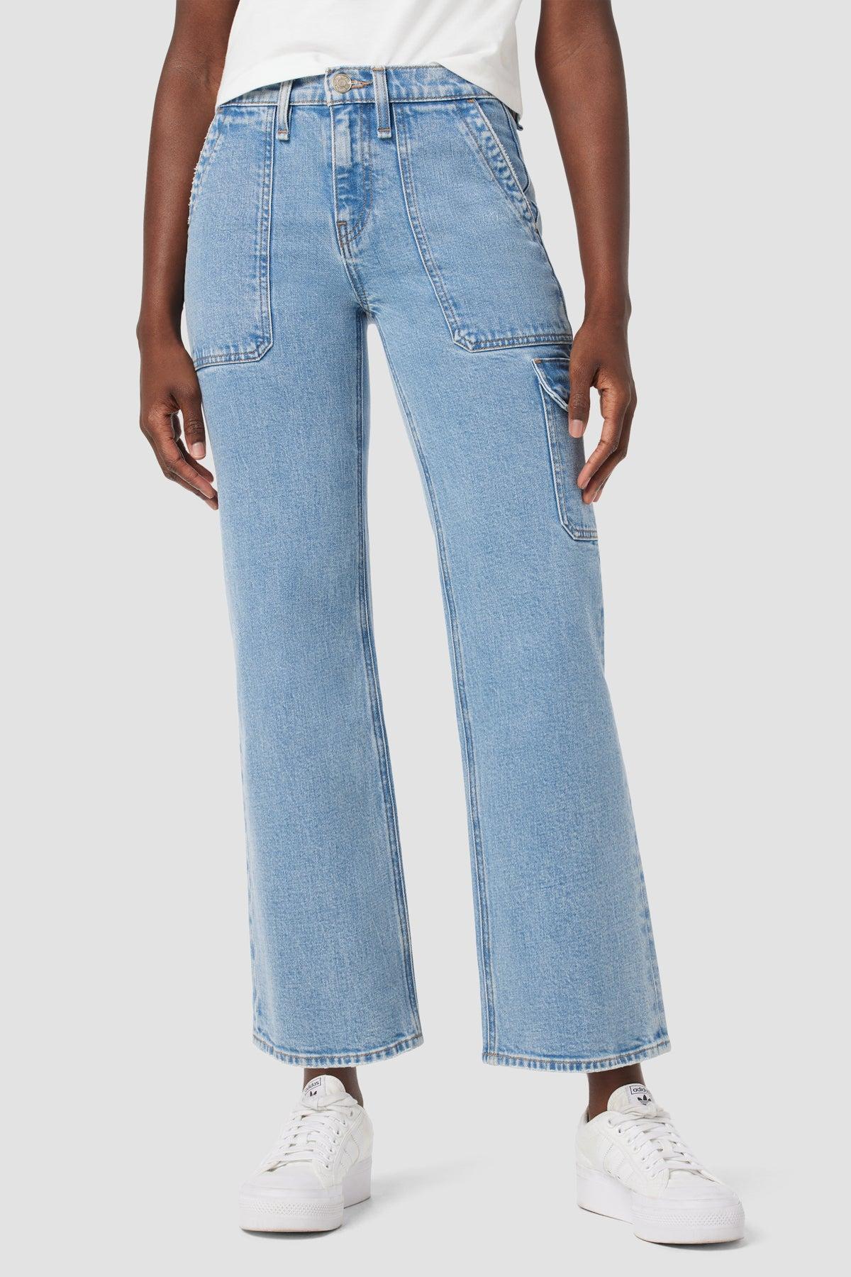 Rosie High-Rise Wide Leg Cargo Jean Female Product Image