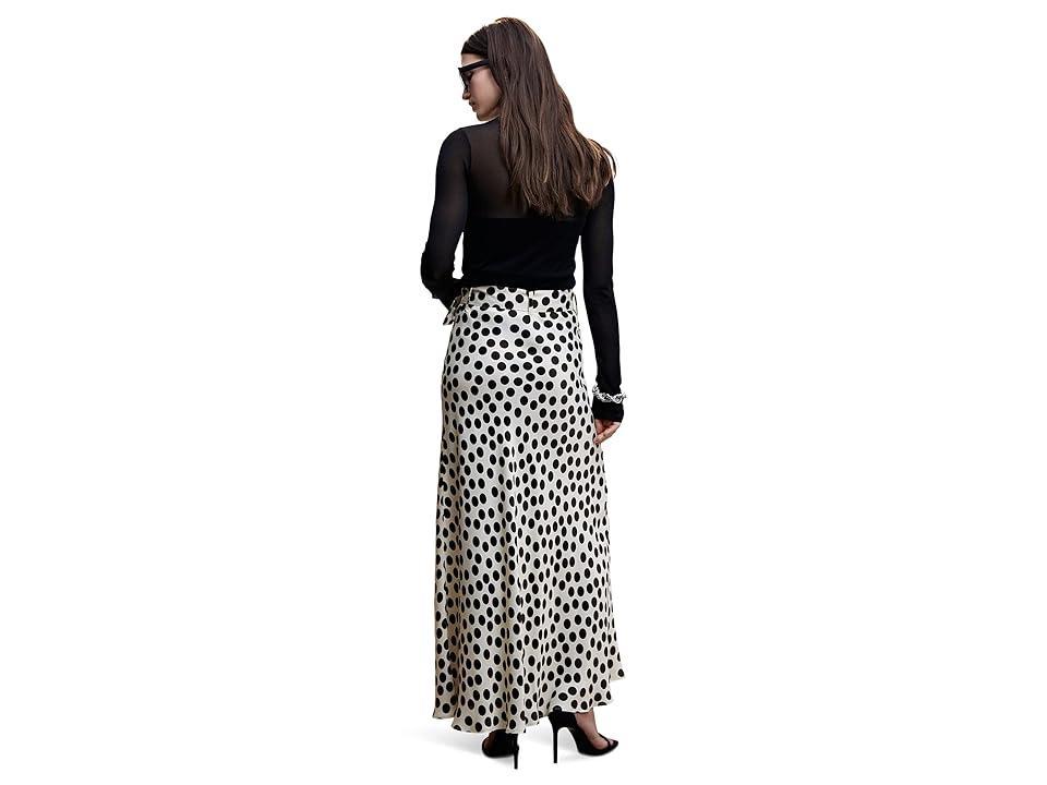 MANGO Circle Skirt (Off Women's Skirt Product Image