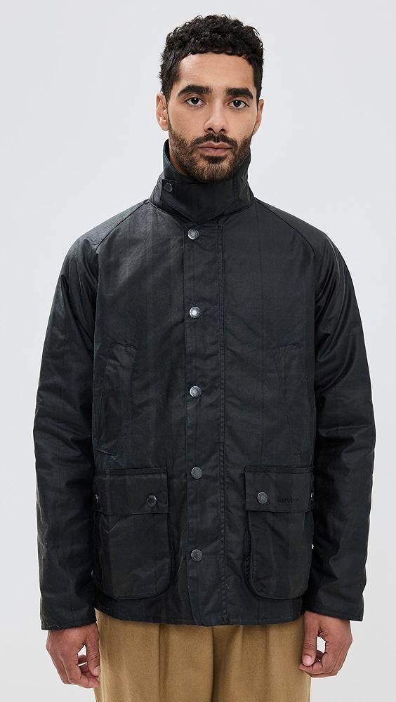 Barbour Bedale Modern Check Wax Jacket | Shopbop Product Image